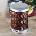 PU Brown Round Sensor Garbage Bin (C-9LD)